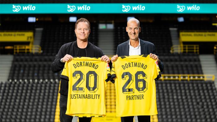 Η Wilo και η Borussia Dortmund επεκτείνουν τη συνεργασία τους