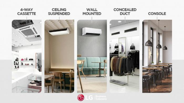 Διαφορετικές λύσεις για διαφορετικούς χώρους από την LG Electronics 