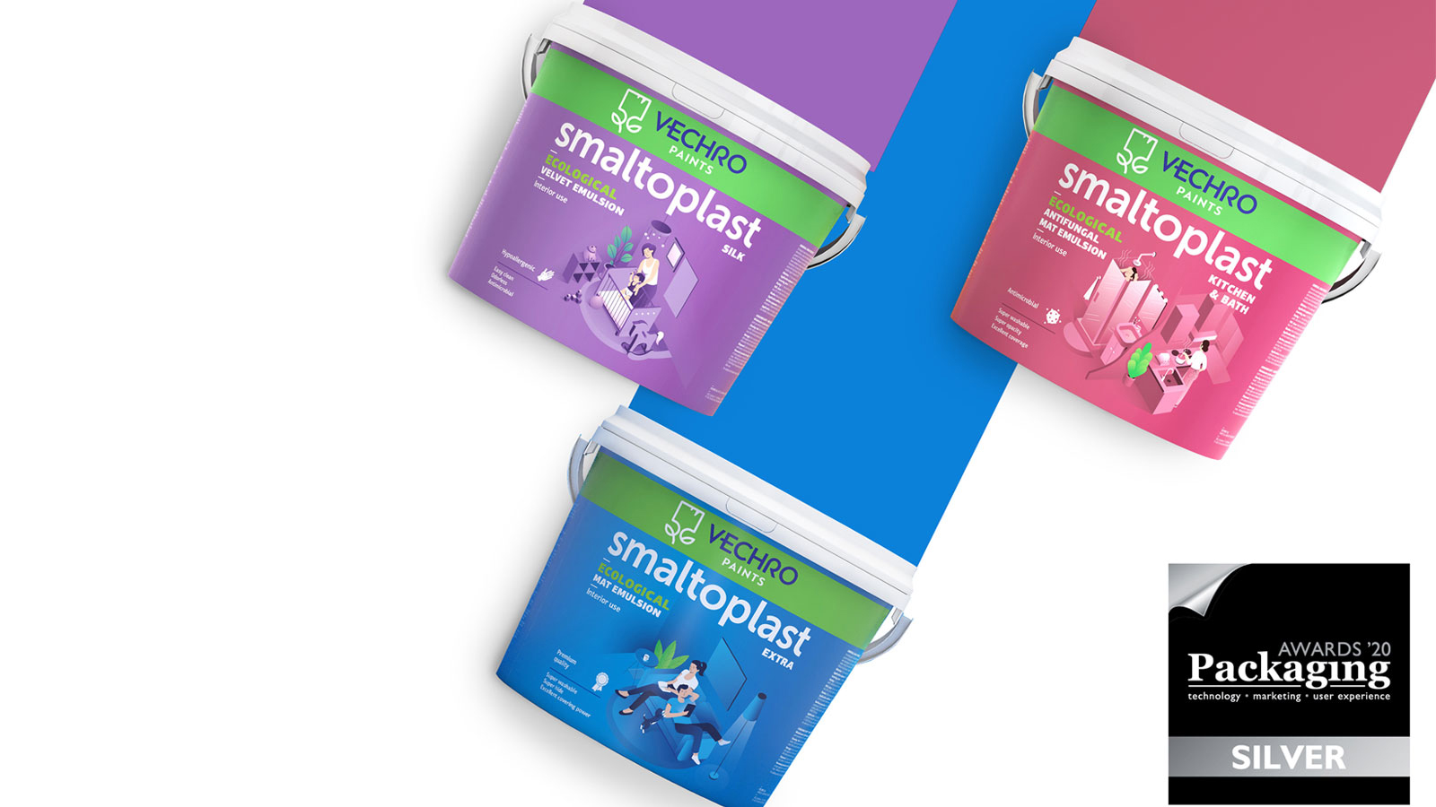 Οικολογικά και ανθεκτικά χρώματα για όλες τις επιφάνειες!