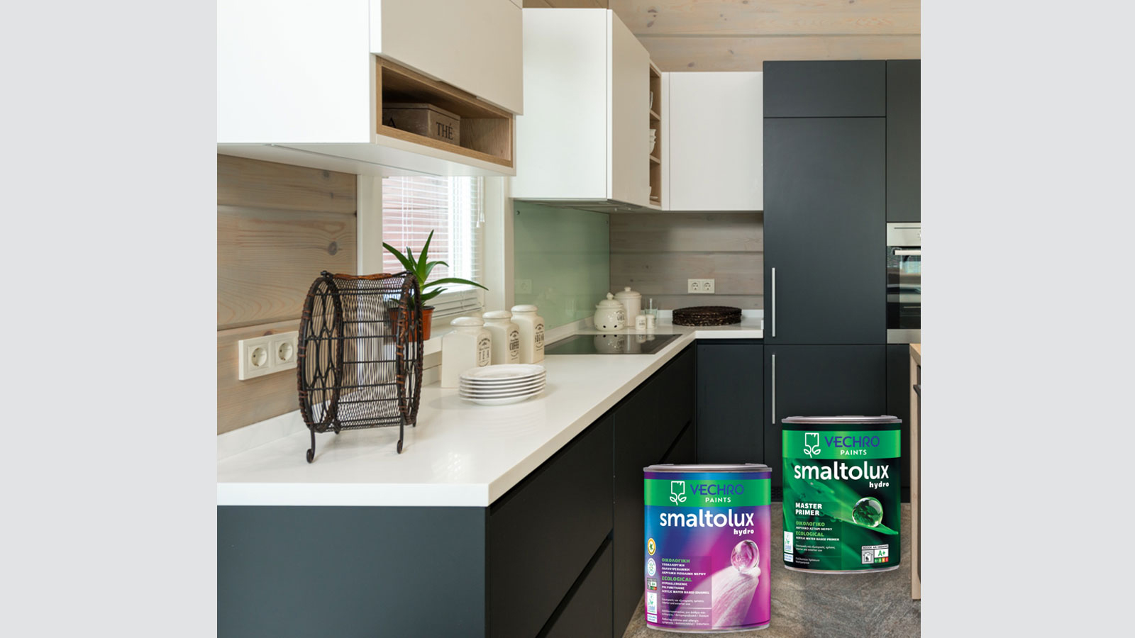 Οικολογικά και ανθεκτικά χρώματα για όλες τις επιφάνειες!