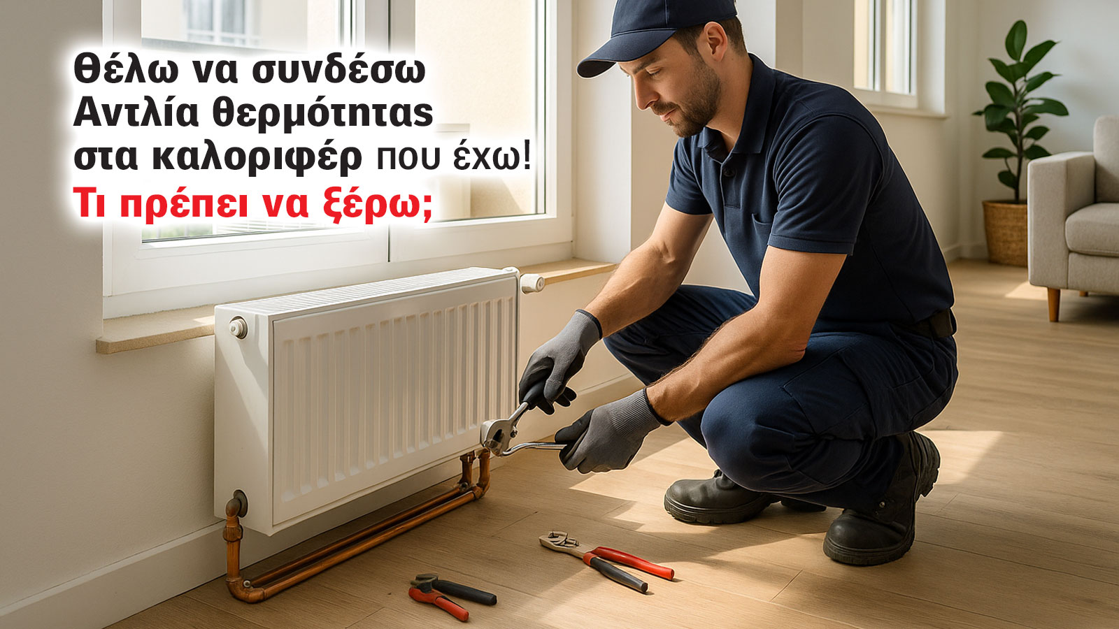 Μπορώ να συνδέσω αντλία θερμότητας στα καλοριφέρ που έχω;