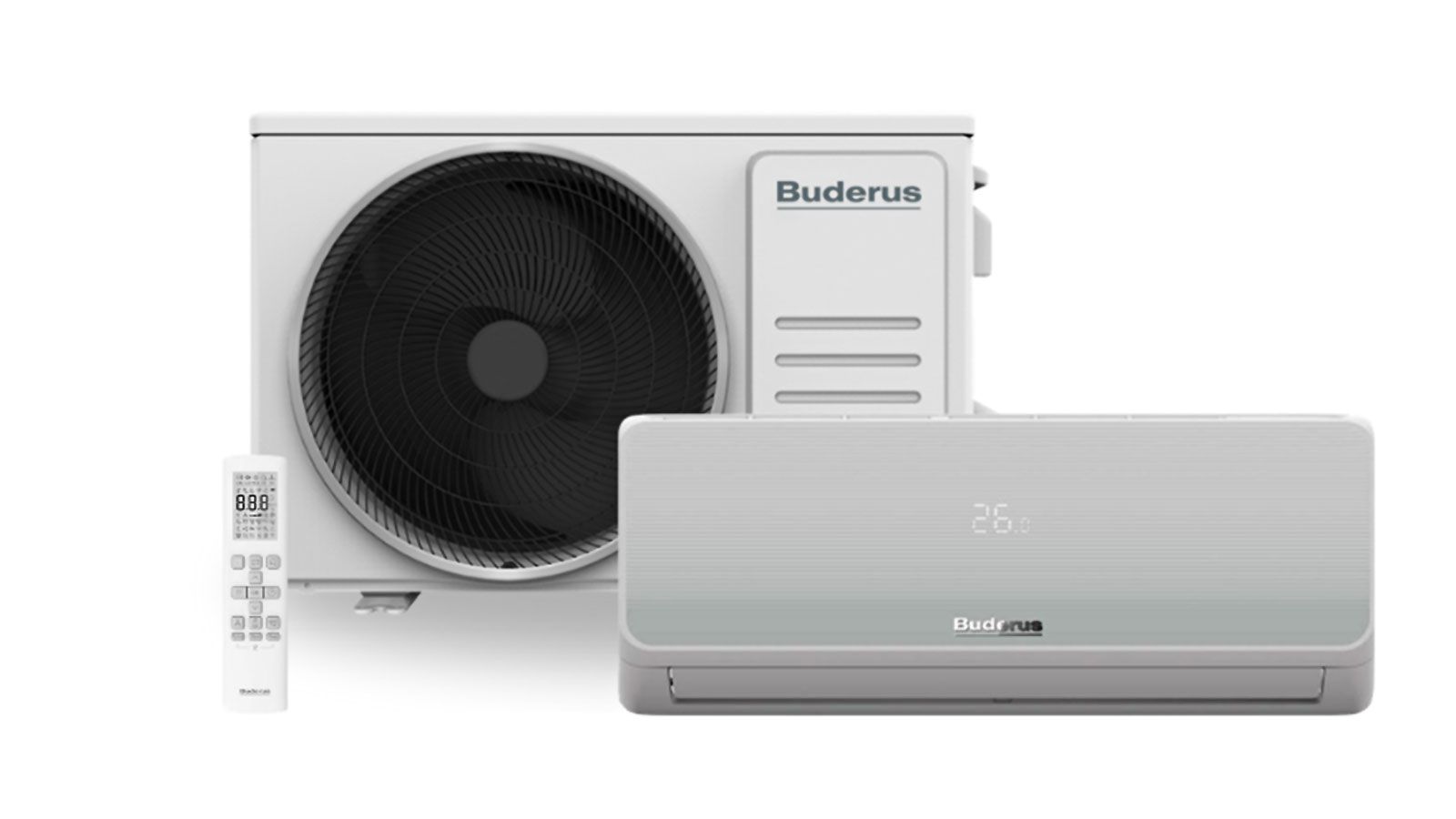 Buderus Logacool AC166i.3: Ανεση και απόδοση για κάθε χώρο