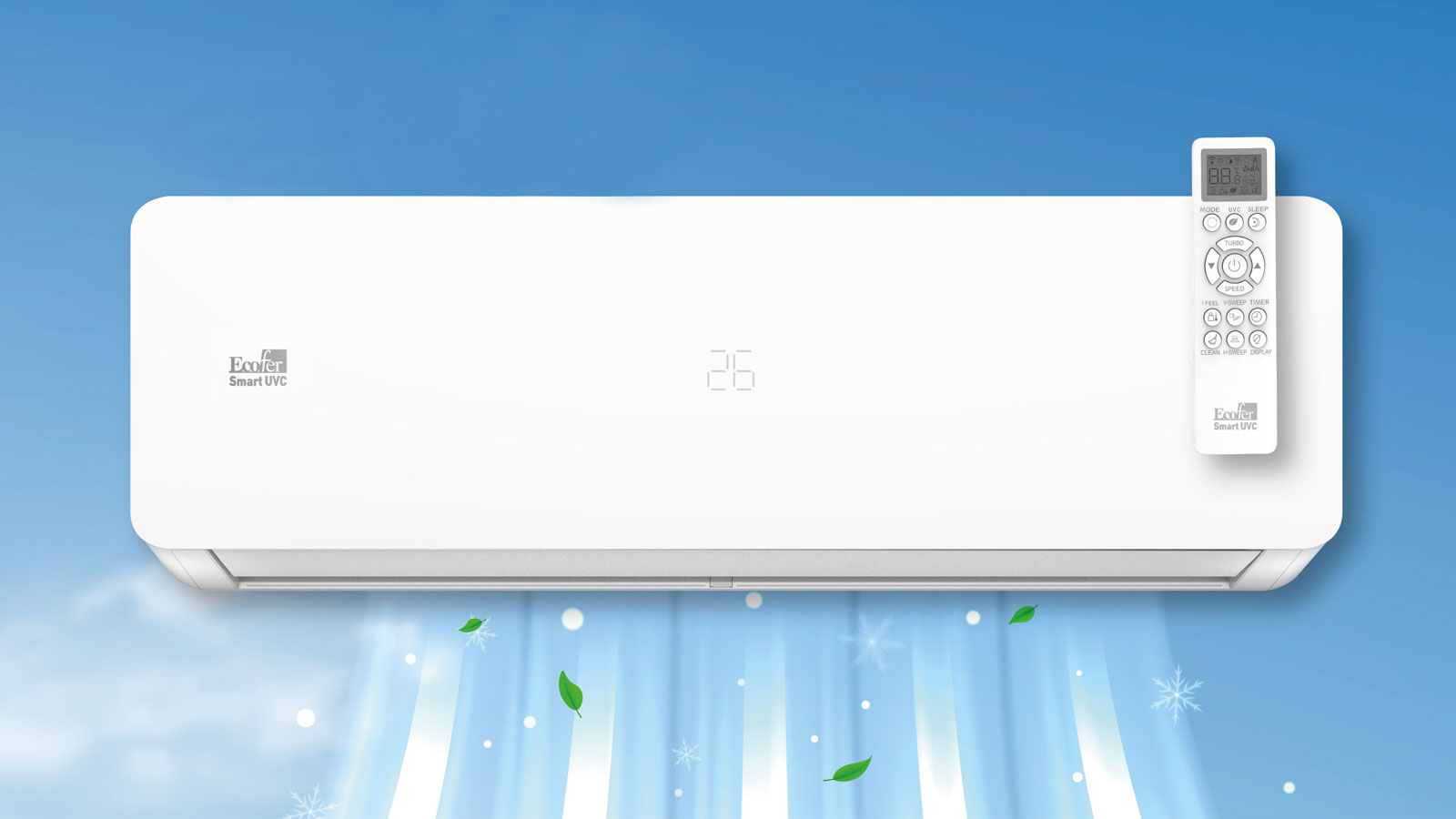 Ecofer UVC Technology, για υψηλή αισθητική σε θέρμανση και ψύξη