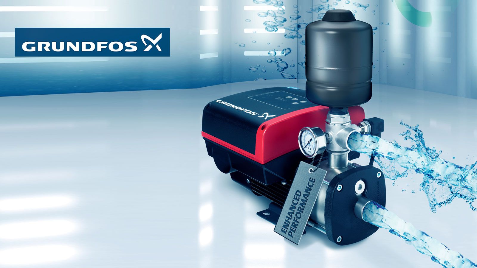Grundfos CMBE: Σταθερή πίεση νερού σε σπίτι και κτίριο