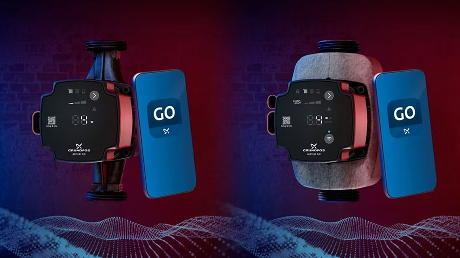 Grundfos ALPHA GO: Νέα σειρά κυκλοφορητών για άνεση & εξοικονόμηση