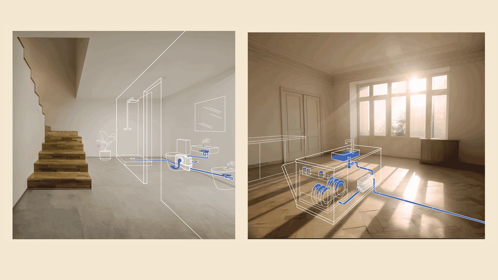Grundfos SOLOLIFT2: Η λύση για μπάνιο ή κουζίνα χωρίς μεγάλες εργασίες