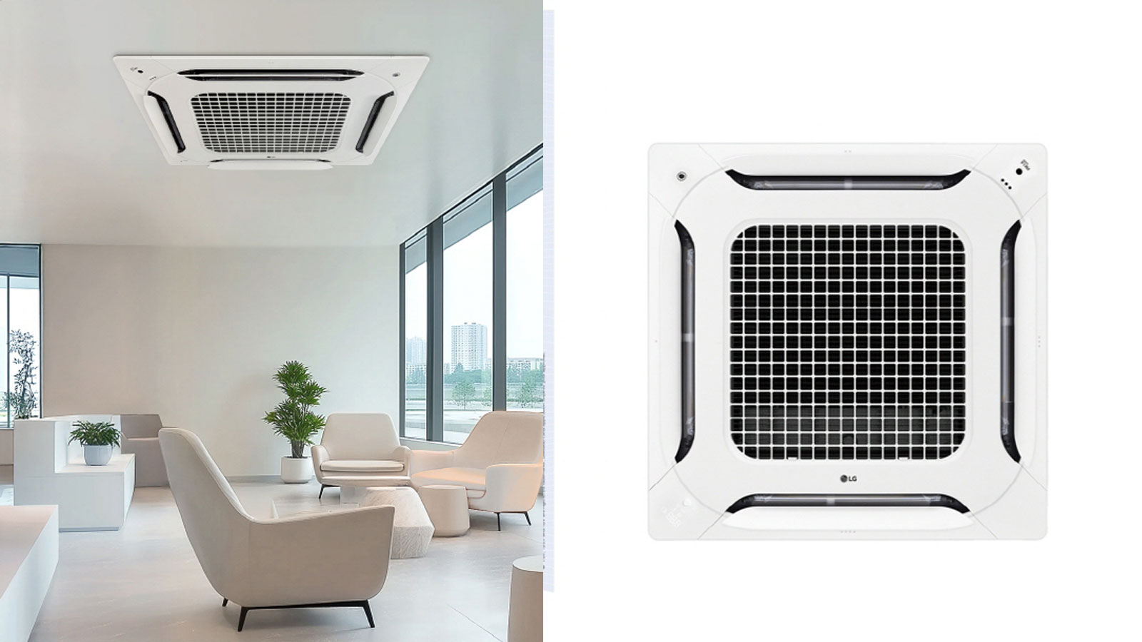 Η LG υιοθετεί οικολογικές καινοτομίες στην παραγωγή των μονάδων κλιματισμού 4 κατευθύνσεων
