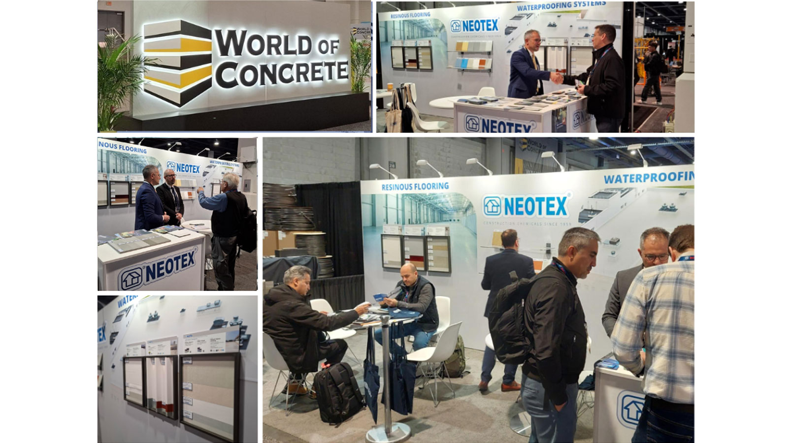 Η NEOTEX στη World of Concrete 2025 στο Λας Βέγκας