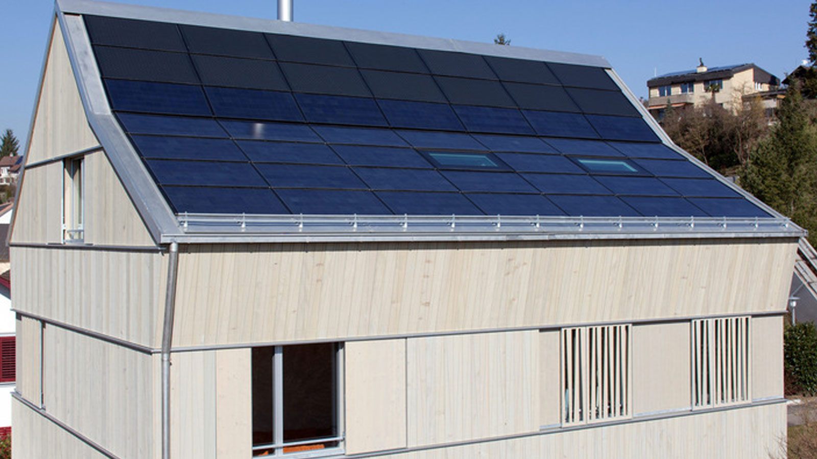 Integrated Solar Panels Bifacial, Glass-Glass.