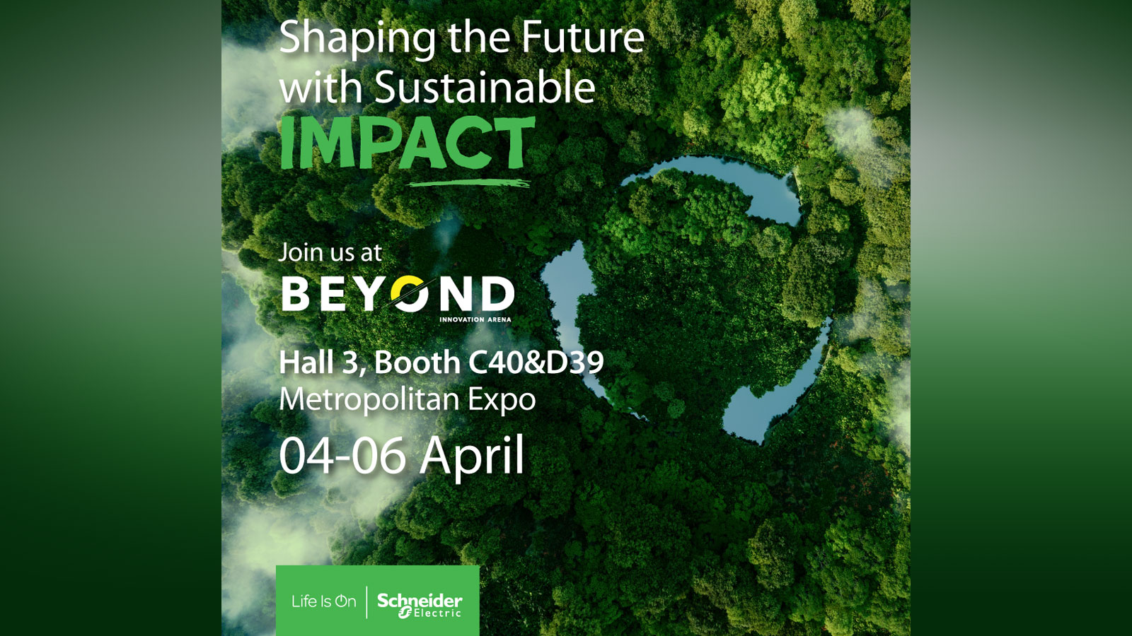 Schneider Electric: Yπερήφανος χορηγός της BEYOND 2025 για τη βιωσιμότητα