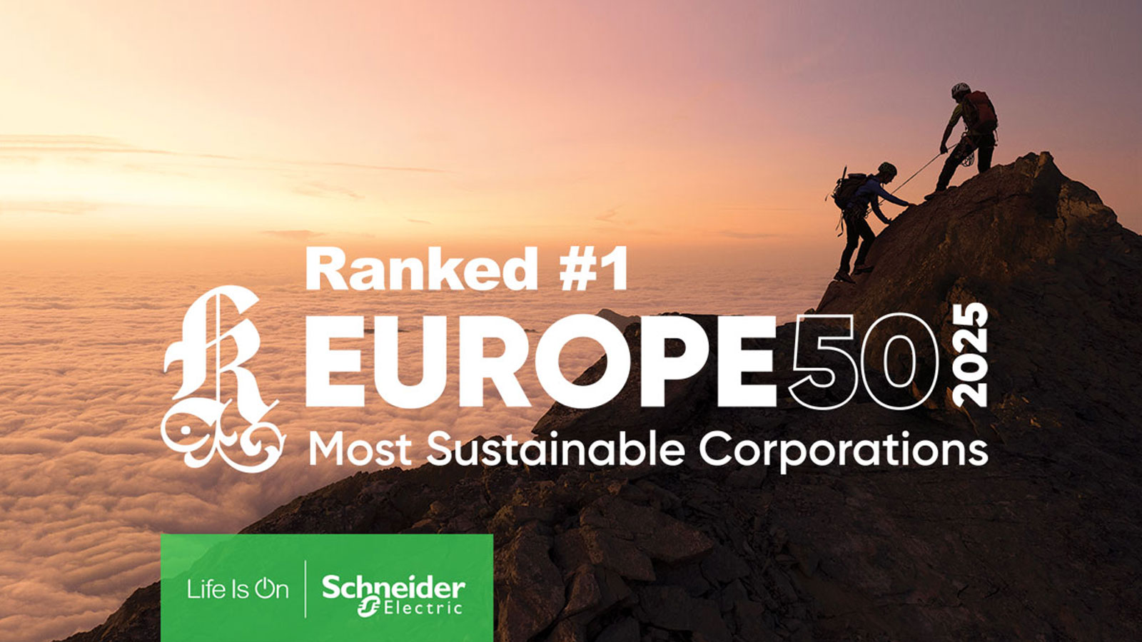 Νέα αναγνώριση για τη Schneider Electric - Η πιο βιώσιμη εταιρεία στην Ευρώπη από την Corporate Knights