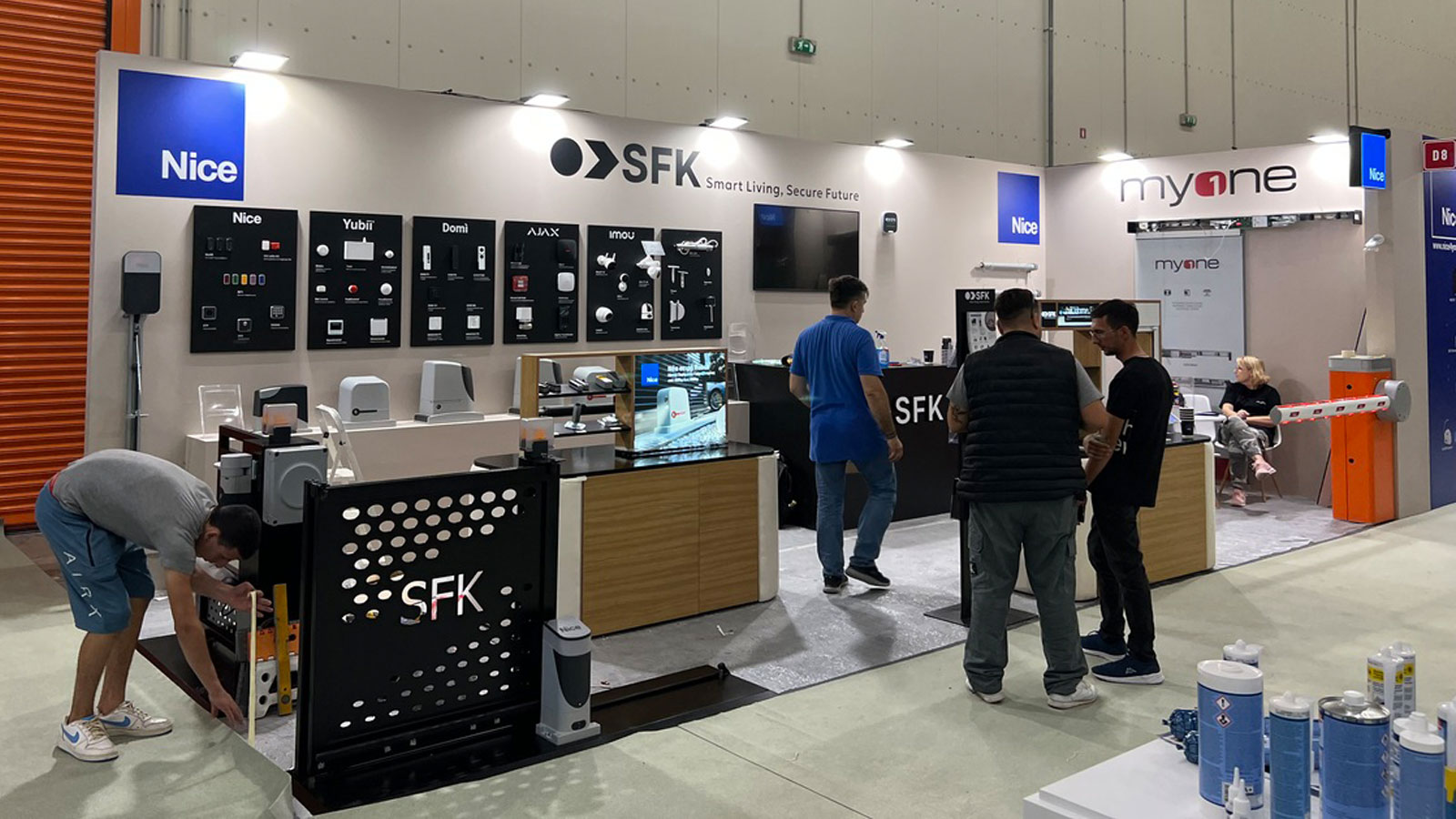 Με επιτυχία ολοκληρώθηκε η συμμετοχή της SFK systems στη BUILD EXPO 2024