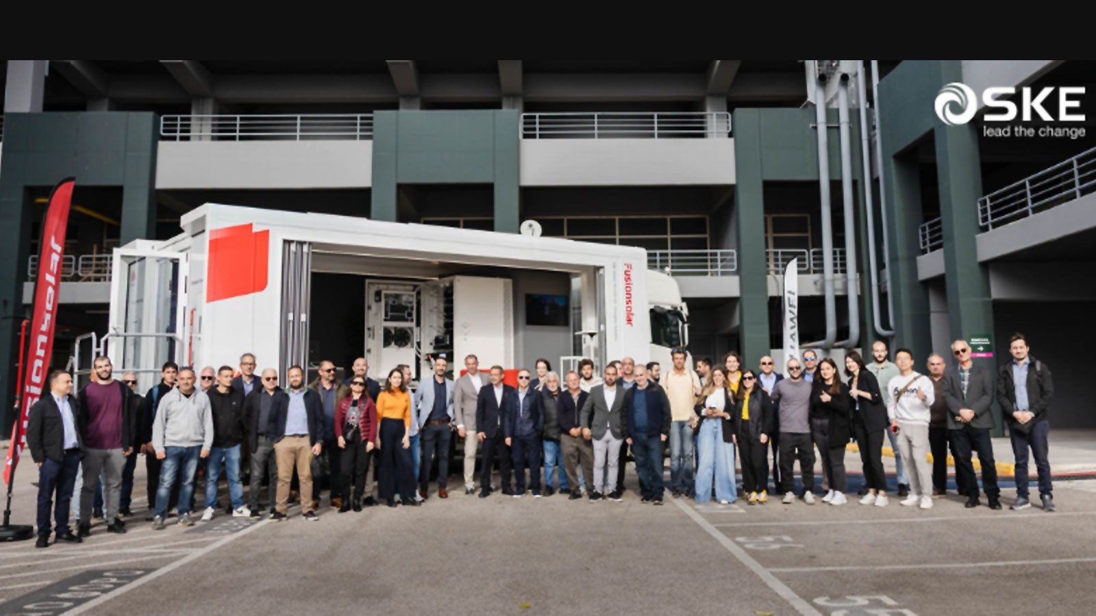 SKE Engineering στο Huawei C&I Truck Tour με πρωτοποριακές λύσεις
