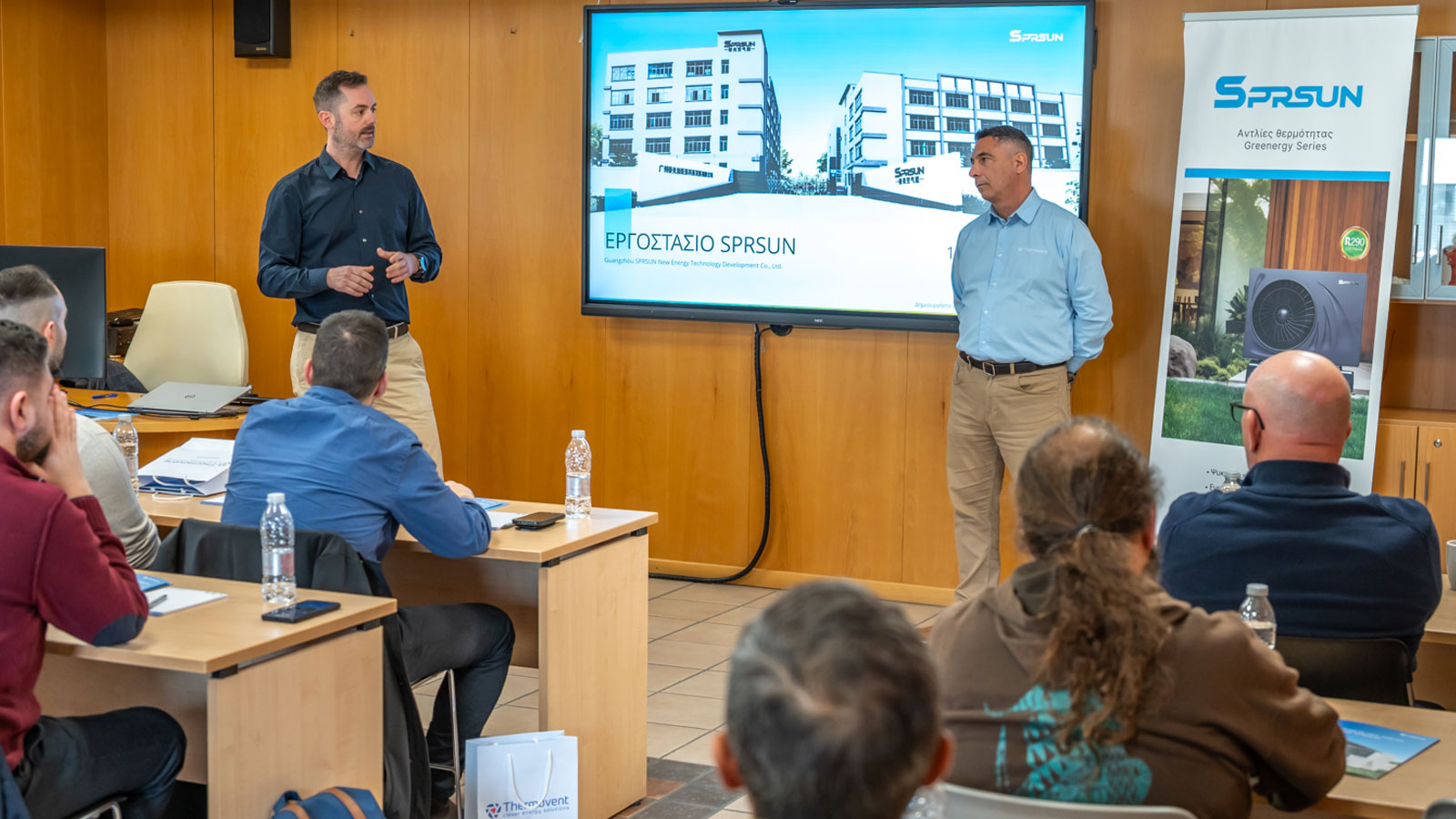 Επιτυχημένα σεμινάρια SPRSUN: Εκπαίδευση στις καινοτομίες των αντλιών θερμότητας