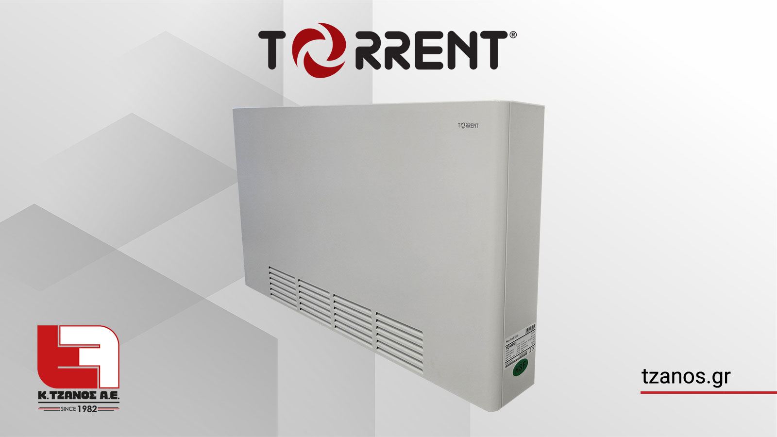  Αντλίες θερμότητας και Fan Coil TORRENT: Ένα ολοκληρωμένο σύστημα, θερμαίνει, δροσίζει, εξοικονομεί