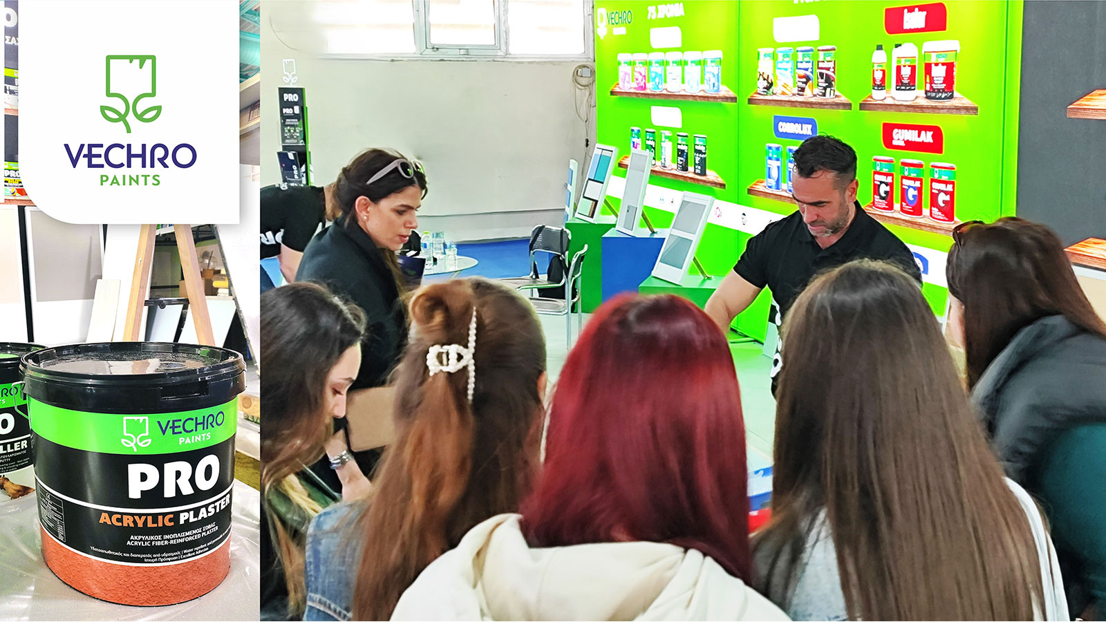 VECHRO: Παρουσίαση επαγγελματικών λύσεων στην Building Material Show 2025