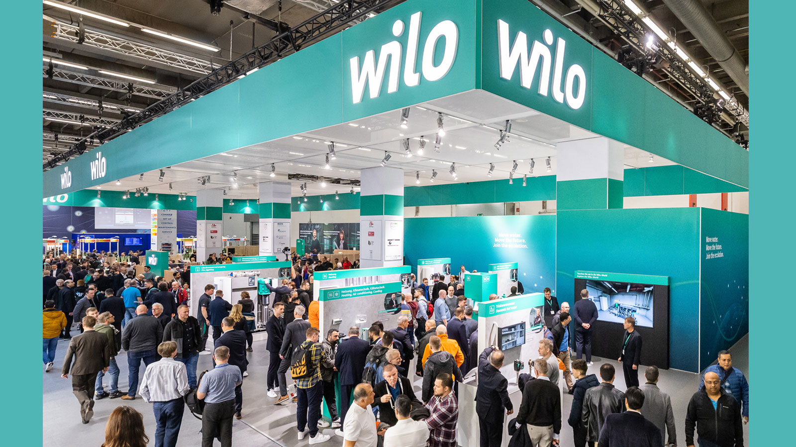 Η Wilo παρουσιάζει βιώσιμες λύσεις των εφαρμογών της στη Διεθνή Έκθεση ISH 