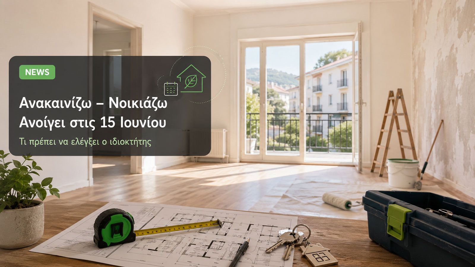 Ανακαινίζω - Νοικιάζω: Τι να ελέγξεις πριν μπεις στην πλατφόρμα