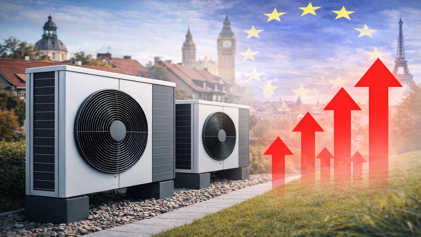 Ανεβαίνουν ξανά οι πωλήσεις αντλιών θερμότητας στην Ευρώπη