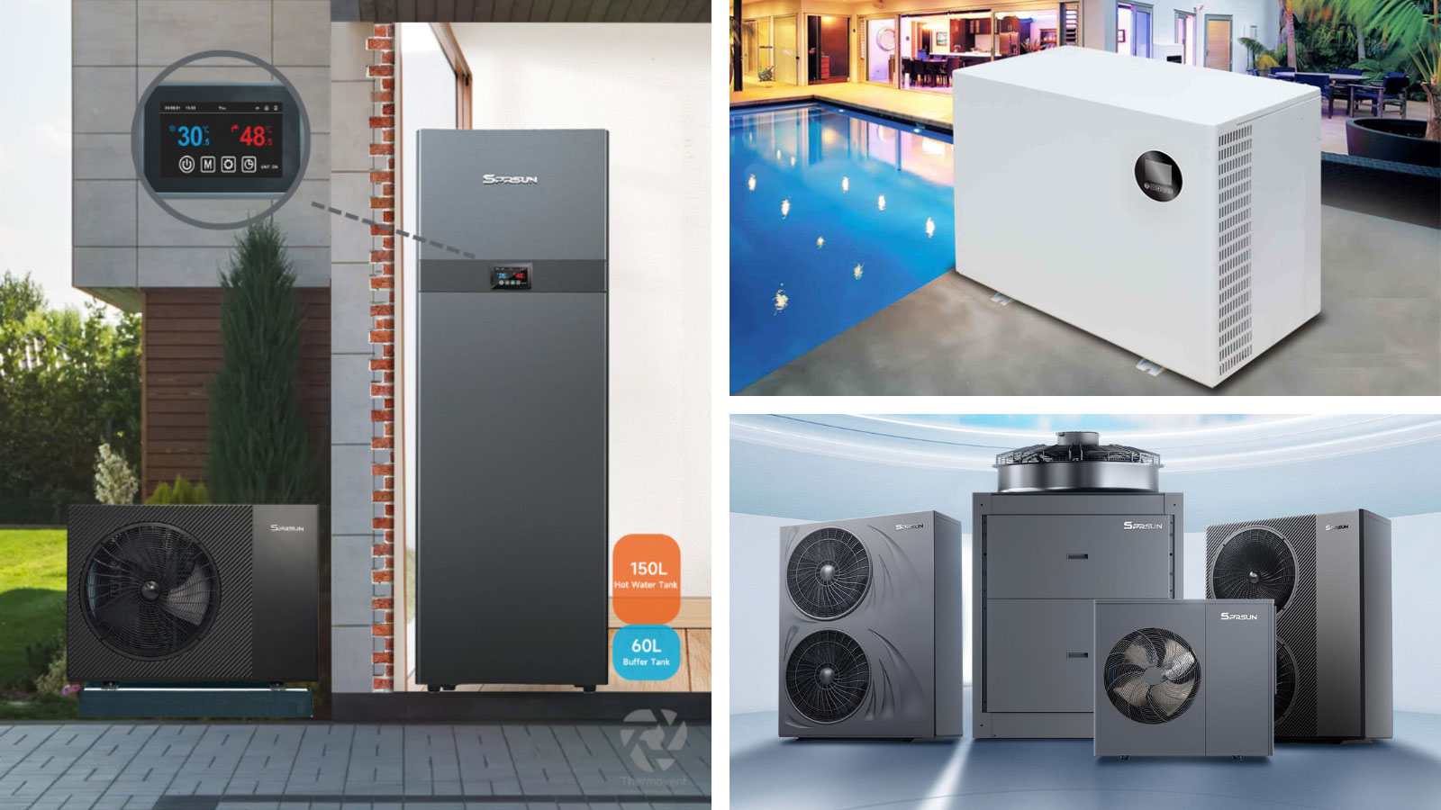 Thermovent Hellas Α.Ε: Η νέα συνεργασία με SPRSUN & IDEAL CLIMA για αντλίες θερμότητας & fan coil