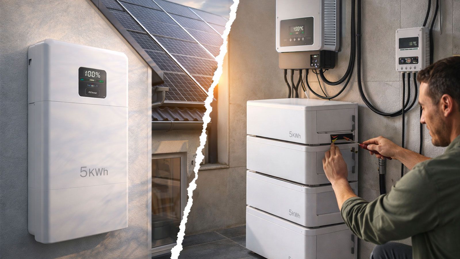 Νέα οικιακή μπαταρία inverter 5 kWh για σπίτια με φωτοβολταϊκά