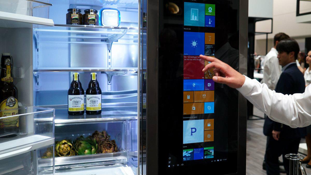 Το έξυπνο ψυγείο διαθέτει λειτουργία για on line ψώνια χωρίς μετακινήσεις!