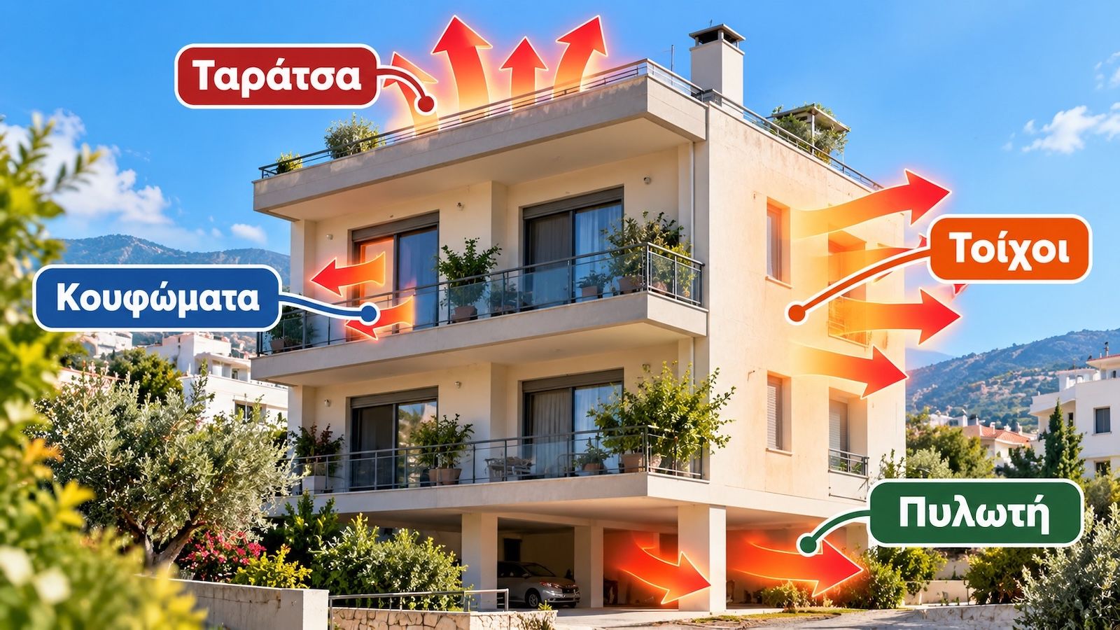 Μένεις τελευταίο όροφο; Η ταράτσα είναι το πρώτο σημείο που κοιτάς

