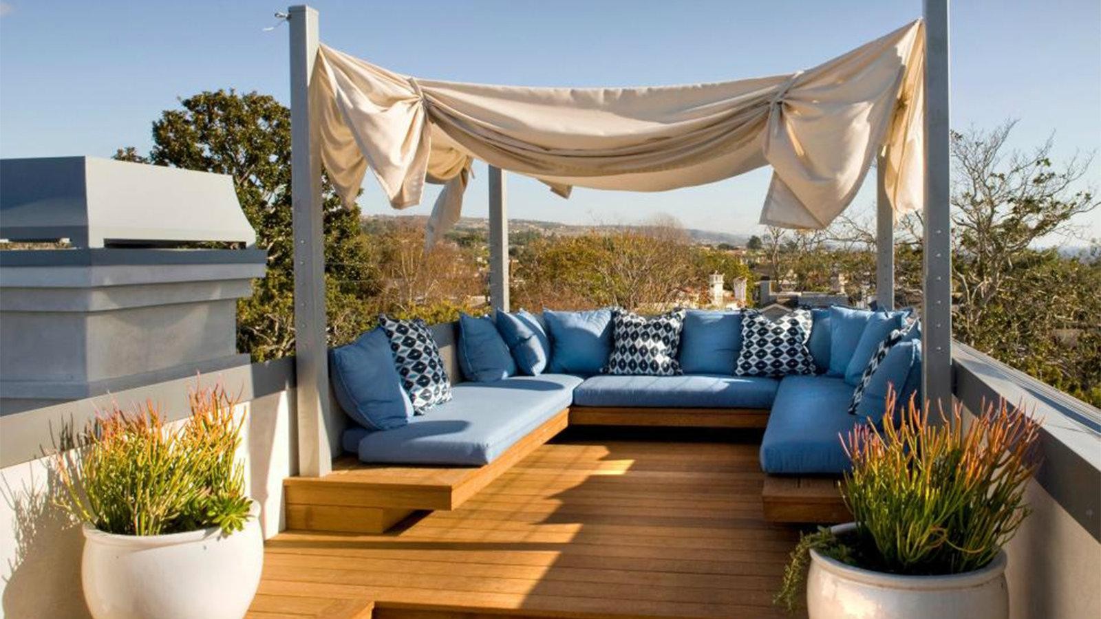 Roof gardens: Δύο σε ένα – στυλ και αντιβροχική ασπίδα