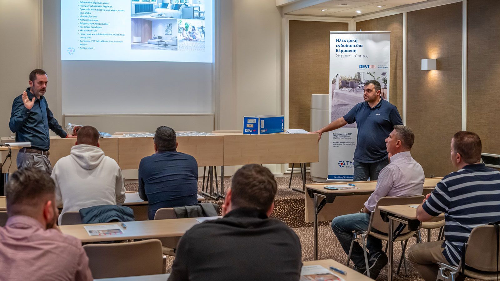 Thermovent στην Κρήτη Εκπαίδευση και Τεχνογνωσία σε λύσεις DEVI by Danfoss