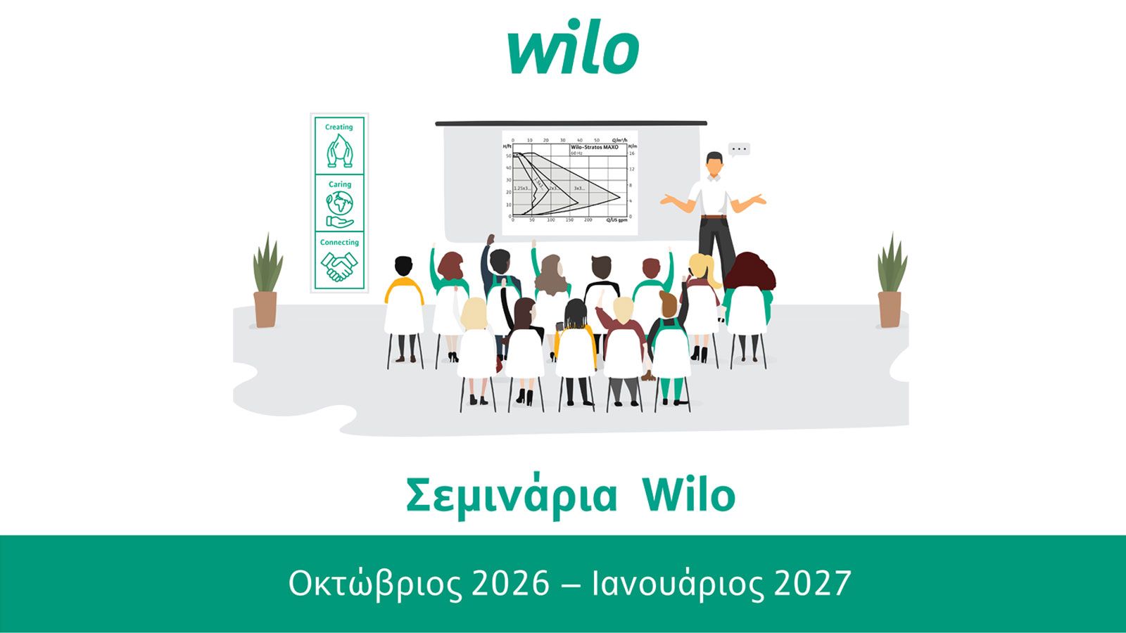 Η Wilo Hellas εγκαινιάζει τον νέο κύκλο τεχνικών εκπαιδευτικών σεμιναρίων 2026-2027