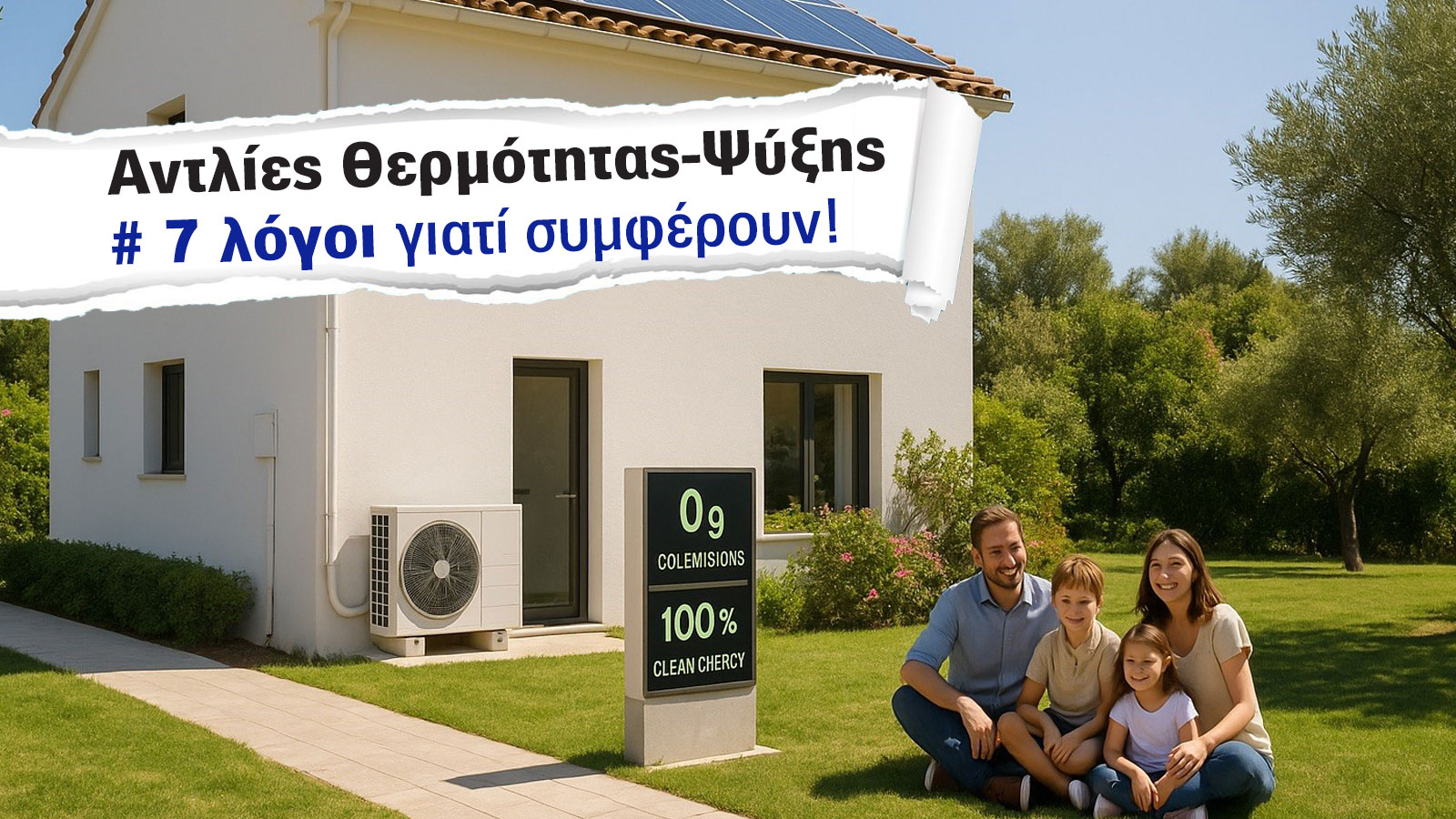 7 Λόγοι που οι αντλίες θερμότητας είναι το μέλλον 