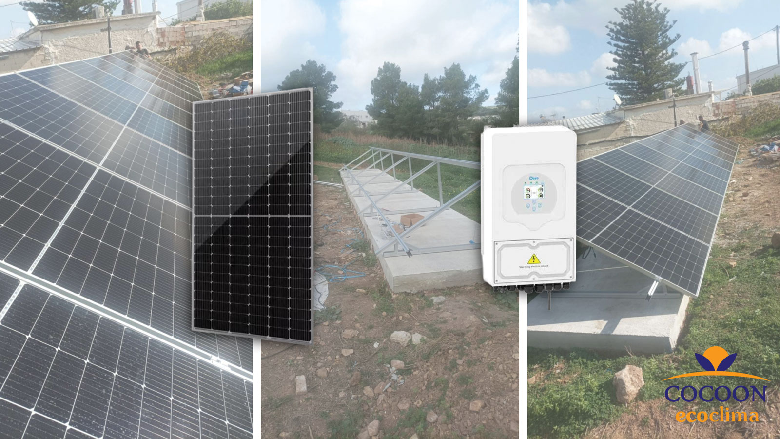 Net Billing στα Κύθηρα: Φωτοβολταϊκό σύστημα 4,95kWp με πάνελ HT-SAAE και inverter DEYE 