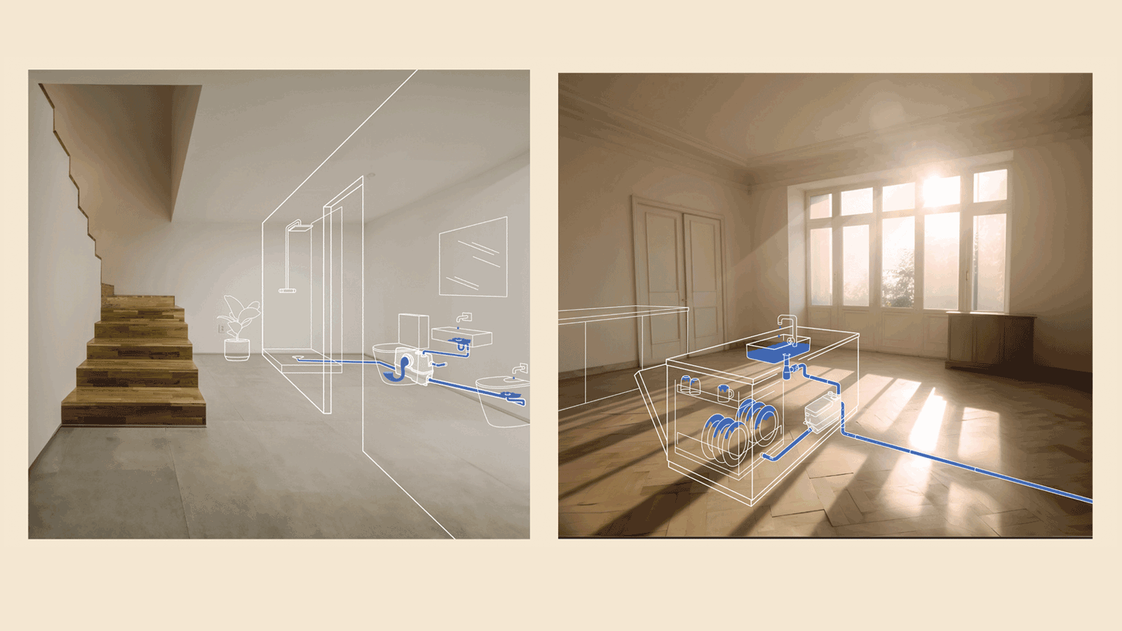 Grundfos SOLOLIFT2: Η λύση για μπάνιο ή κουζίνα χωρίς μεγάλες εργασίες 