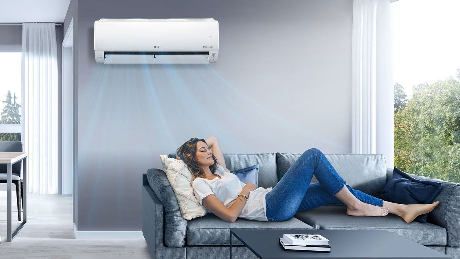 Aνεση, οικονομία και τεχνολογία με τη σειρά LG DUALCOOL Ocean 