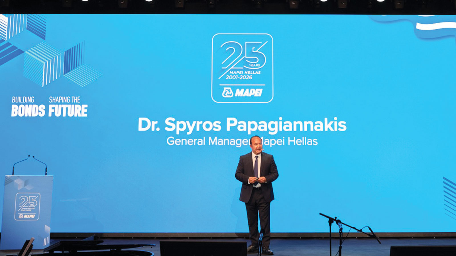 Mapei Hellas: 25 χρόνια στην Ελλάδα και νέο πλάνο 25 εκατ. ευρώ 
