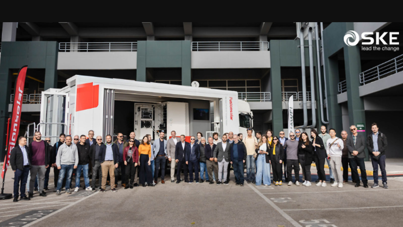 SKE Engineering στο Huawei C&I Truck Tour με πρωτοποριακές λύσεις 