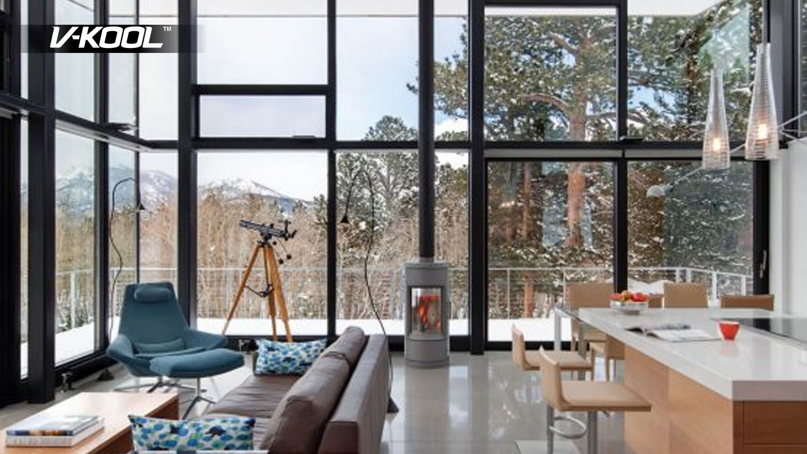 Αντηλιακές Μεμβράνες Σπιτιών από την V-KOOL  