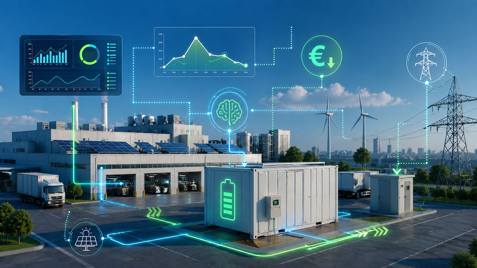 Μπαταρίες στα εργοστάσια: Πώς μπορούν να ρίξουν το ενεργειακό κόστος 