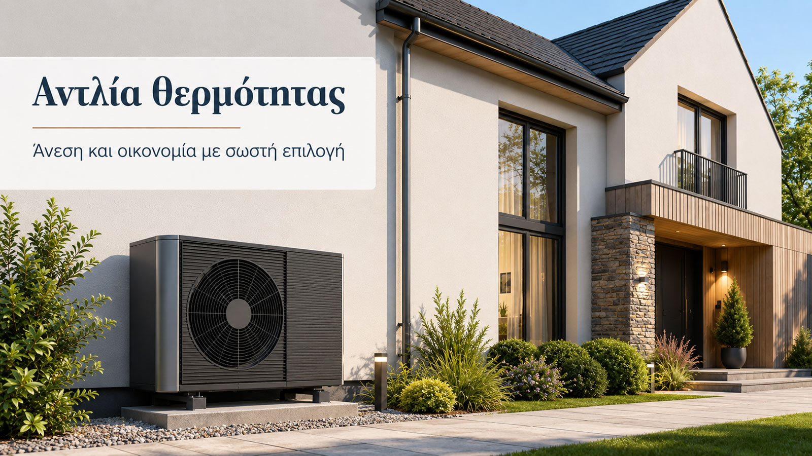 Αντλία θερμότητας ή λέβητας; Πού κερδίζεις και πού πληρώνεις 