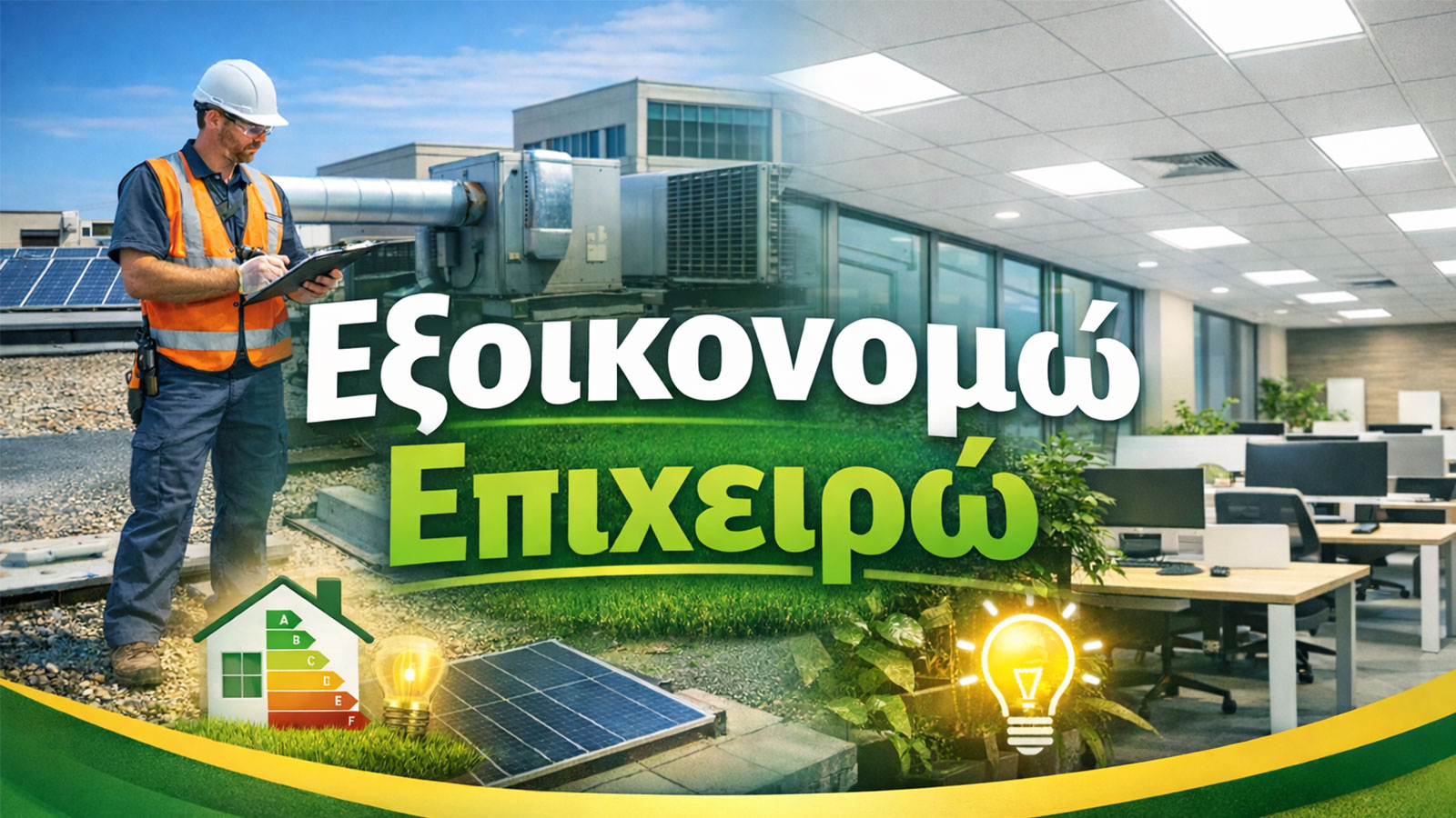 Εξοικονομώ Επιχειρώ: Παράταση έως τις 30 Ιουνίου για την ολοκλήρωση των έργων 