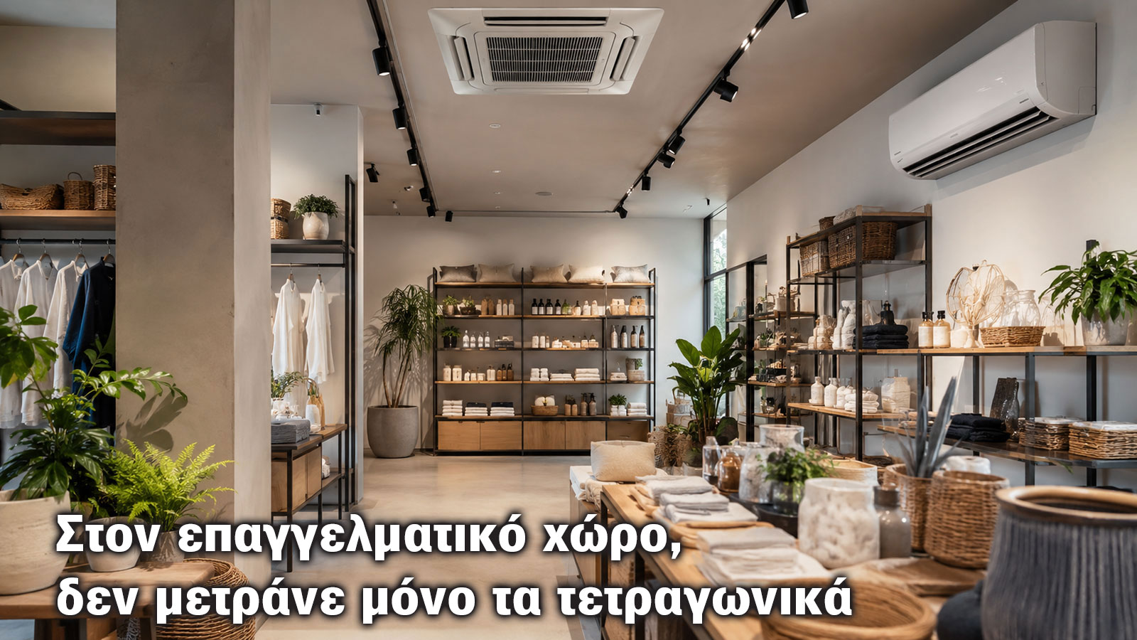 Κλιματιστικό για επαγγελματικό χώρο: Πόση ισχύ χρειάζεσαι πραγματικά Κλιματιστικό για επαγγελματικό χώρο: Πόση ισχύ χρειάζεσαι πραγματικά