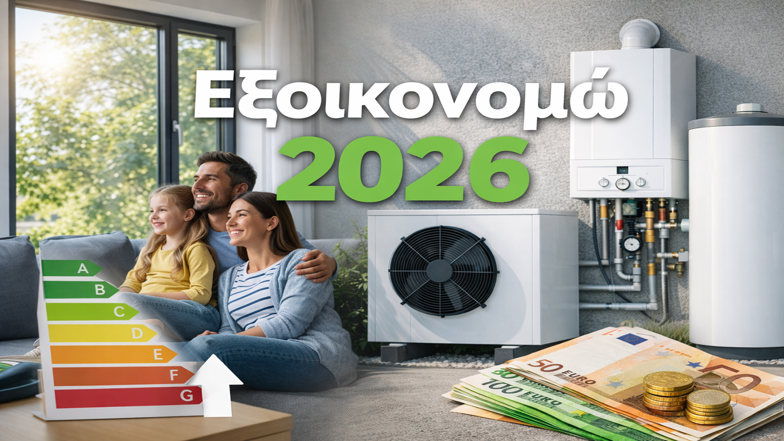 Έρχεται νέο Εξοικονομώ 2026 και στήριξη για θέρμανση 
