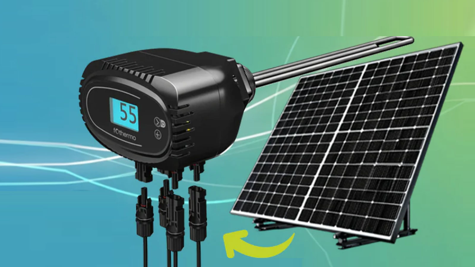 Fothermo με νέο φωτοβολταϊκό θερμαντικό στοιχείο με προαιρετική πλεονάζουσα τροφοδοσία Fothermo με νέο φωτοβολταϊκό θερμαντικό στοιχείο με προαιρετική πλεονάζουσα τροφοδοσία