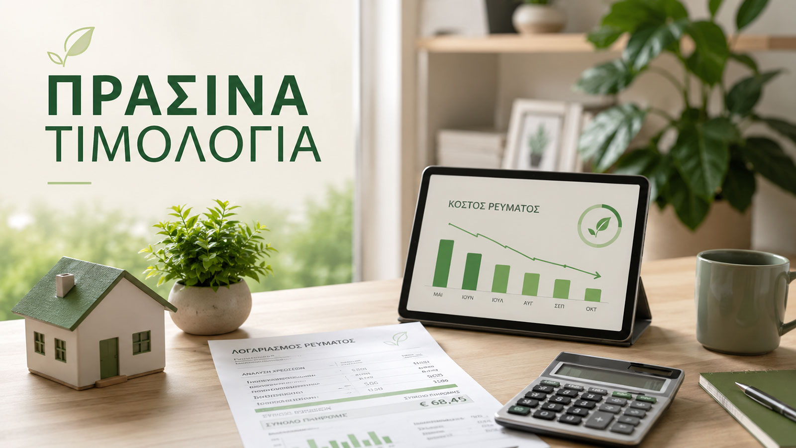 Τα πράσινα τιμολόγια Ιουλίου δείχνουν πόσο επηρεάζει η κατανάλωση το τελικό κόστος ρεύματος για ένα σπίτι. Τα πράσινα τιμολόγια Ιουλίου δείχνουν πόσο επηρεάζει η κατανάλωση το τελικό κόστος ρεύματος για ένα σπίτι.