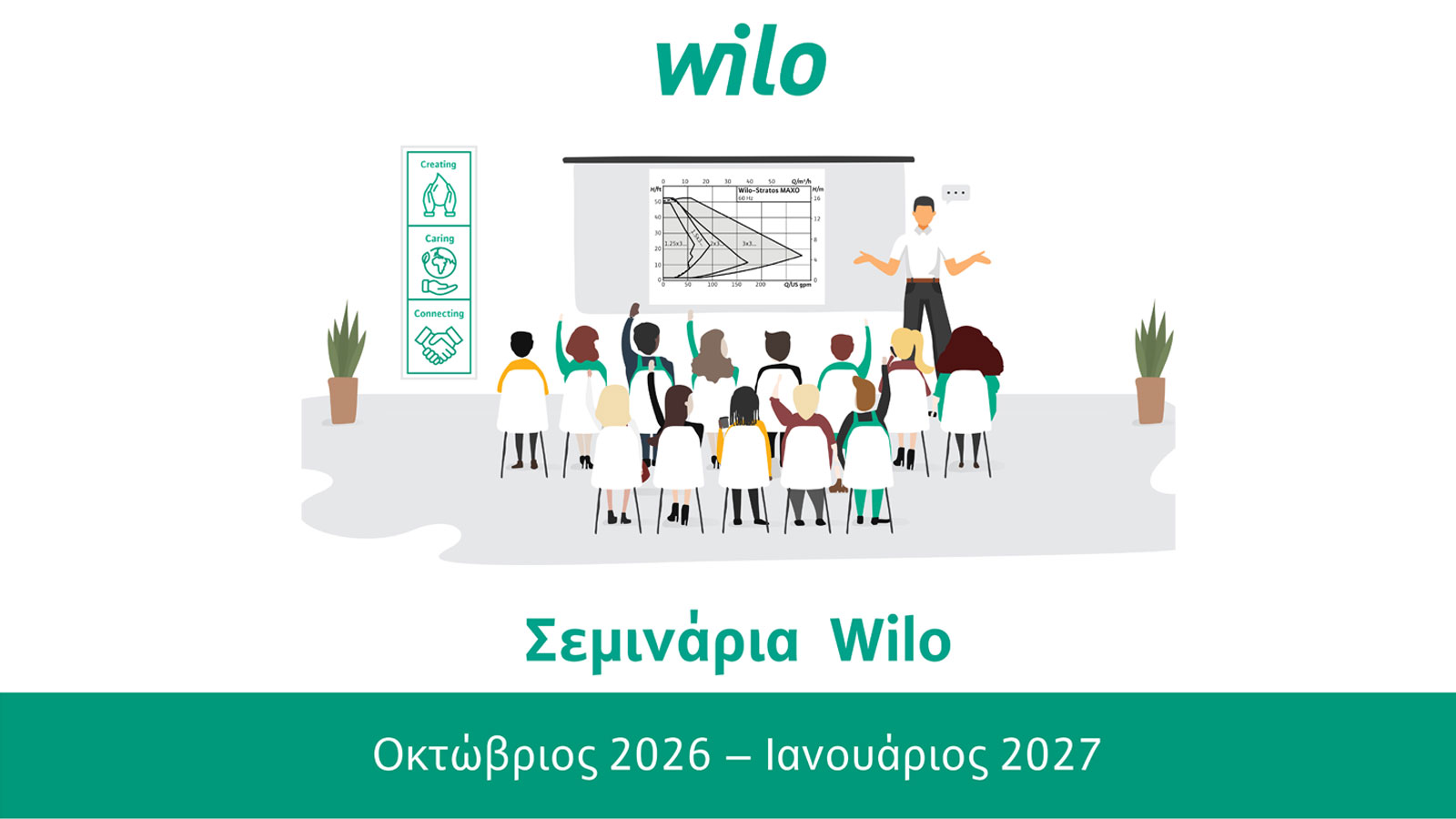 Η Wilo Hellas εγκαινιάζει τον νέο κύκλο τεχνικών εκπαιδευτικών σεμιναρίων 2026-2027 