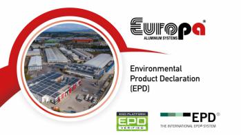 Στα πλαίσια της περιβαλλοντικής της πολιτικής, η Europa διαχρονικά αναπτύσσει προϊόντα φιλικά προς το περιβάλλον.