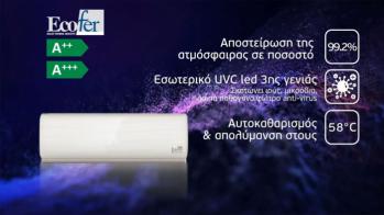 Το πρώτο κλιματιστικό στην Ευρώπη με τεχνολογία UVC & φίλτρο anti-virus