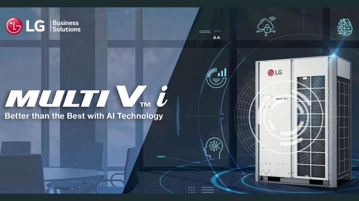Η LG με το επαγγελματικό της τμήμα Business Solutions μας παρουσιάζει το νέο μοντέλο, Multi V i, από τη σειρά Multi V συστημάτων LG VRF!