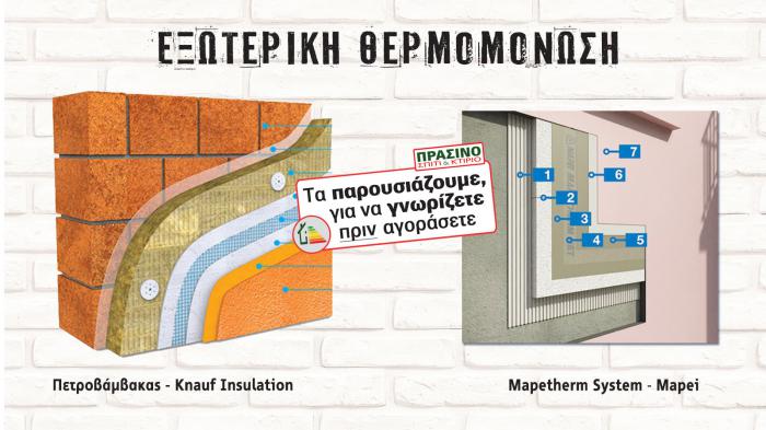 Η εξωτερική θερμομόνωση - θερμοπρόσοψη είναι μία win - win επένδυση που προσθέτε Η εξωτερική θερμομόνωση - θερμοπρόσοψη είναι μία win - win επένδυση που προσθέτει αξία στο σπίτι σου.