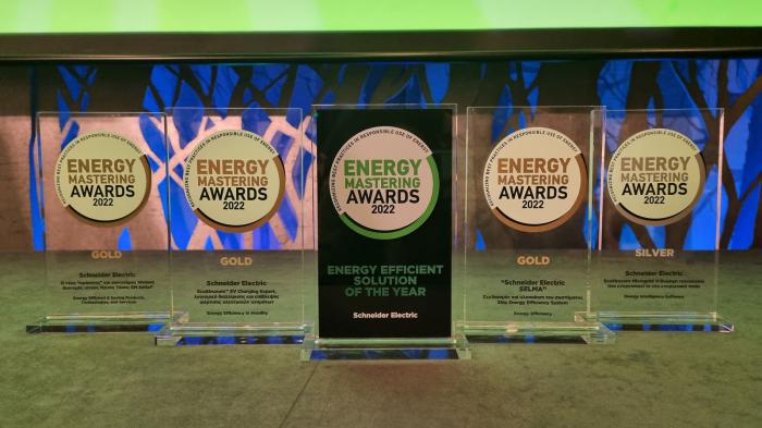 Οι διακρίσεις της Schneider Electric στα Energy Mastering Awards 2022! 